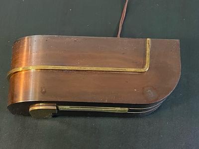 Kem Weber MODERNIST STREAMLINE ART DECO CLOCK ZEPHYR BY KEM WEBER