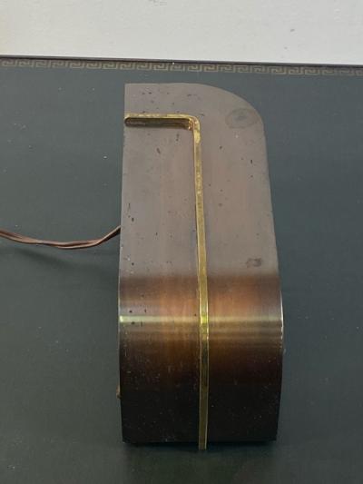 Kem Weber MODERNIST STREAMLINE ART DECO CLOCK ZEPHYR BY KEM WEBER