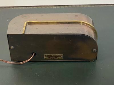 Kem Weber MODERNIST STREAMLINE ART DECO CLOCK ZEPHYR BY KEM WEBER