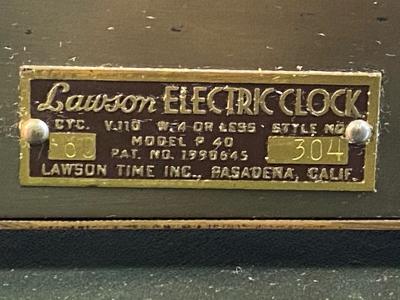 Kem Weber MODERNIST STREAMLINE ART DECO CLOCK ZEPHYR BY KEM WEBER