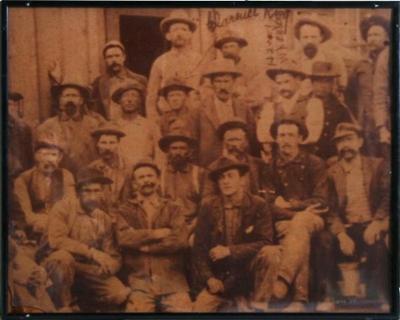 Ken Shearer Clarence King and Harry Wheeler with Group 