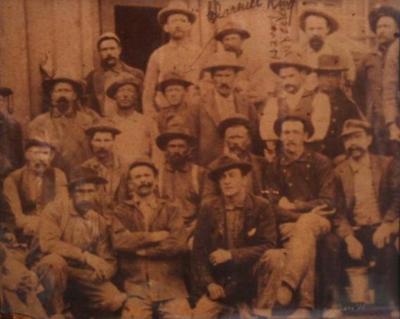 Ken Shearer Clarence King and Harry Wheeler with Group 