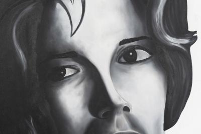 Ken Warneke Suite of Triptych Face Paintings 1984