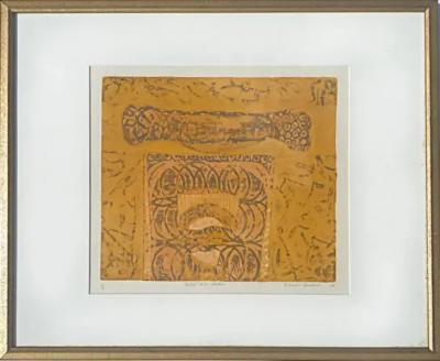 Kenji Yoshida Kenji Yoshida Oribe Woodblock Print 3 30 Signed 1968