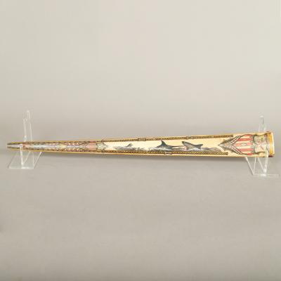 Kenneth L MacLean Decorated Swordfish Bill