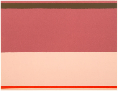 Kenneth Noland Untitled from The New York Collection for Stockholm portfolio by Kenneth NOLAND