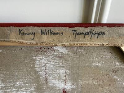 Kenny Williams Tjampitjinpa Contemporary Australian Aboriginal Painting by Kenny Williams Tjampitjinpa