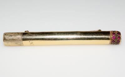 Kent Cigarette Brooch Trompe loel
