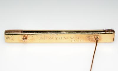 Kent Cigarette Brooch Trompe loel