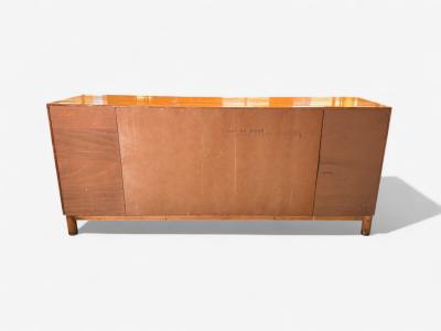 Kent Coffey Kent Coffey American Modern Walnut Brass Dresser USA 1960s