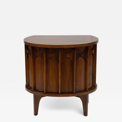 Kent Coffey Kent Coffey Perspecta Mid Century Round Nightstand