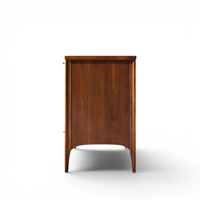Kent Coffey Kent Coffey Perspecta Mid Century Walnut and Rosewood 9 Drawer Dresser