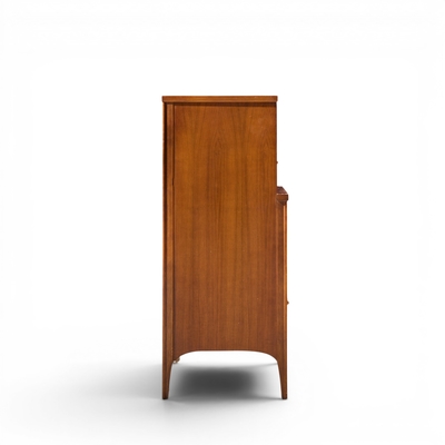 Kent Coffey Kent Coffey Perspecta Mid Century Walnut and Rosewood Highboy Dresser