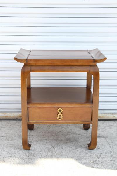 Kent Coffey Pair Midcentury Kent Coffey End Tables or Nightstands