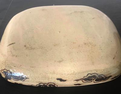 Kenzan Ogata Japanese Ceramic Dish Meiji Ogata Kenzan