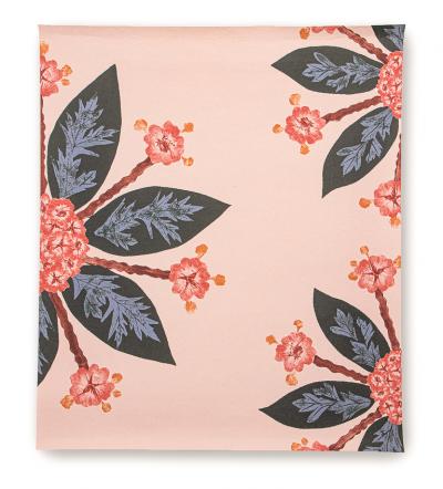 Kerry Joyce hydrangea bloom wallcovering