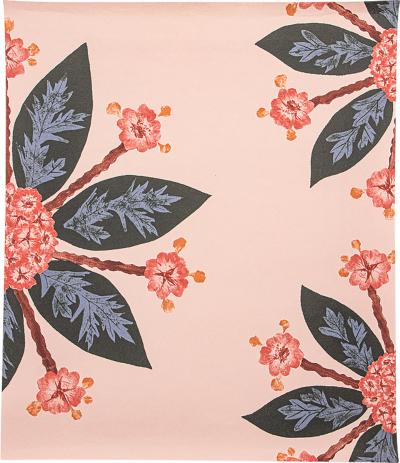 Kerry Joyce hydrangea bloom wallcovering