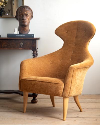 Kerstin H rlin Holmquist 20th century Easy Chairs by Kerstin H rlin Holmqvist