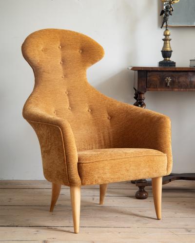 Kerstin H rlin Holmquist 20th century Easy Chairs by Kerstin H rlin Holmqvist
