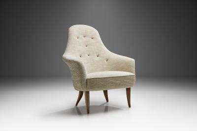 Kerstin H rlin Holmquist Kerstin H rlin Holmquist Adam Easy Chair for Nordiska Kompaniet Sweden 1950s