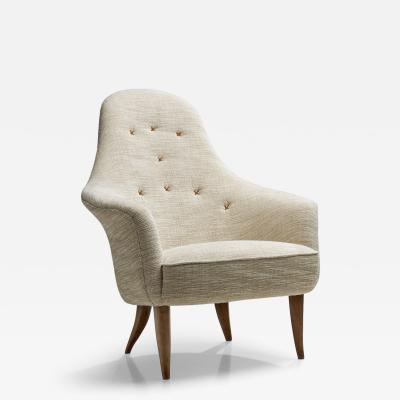 Kerstin H rlin Holmquist Kerstin H rlin Holmquist Adam Easy Chair for Nordiska Kompaniet Sweden 1950s