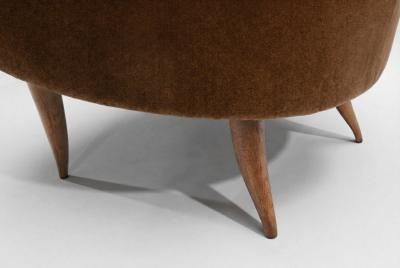 Kerstin H rlin Holmquist Pair of Little Eva Chairs by Kerstin H rlin Holmquist Sweden 1950s