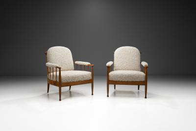 Kerstin H rlin Holmquist Pair of Skrindan Armchairs by Kerstin H rlin Holmquist Sweden 1960s