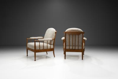 Kerstin H rlin Holmquist Pair of Skrindan Armchairs by Kerstin H rlin Holmquist Sweden 1960s