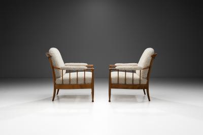 Kerstin H rlin Holmquist Pair of Skrindan Armchairs by Kerstin H rlin Holmquist Sweden 1960s