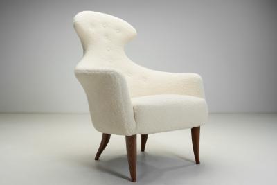 Kerstin H rlin Holmquist Stora Eva Armchair by Kerstin H rlin Holmquist Sweden 1950s