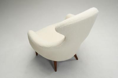 Kerstin H rlin Holmquist Stora Eva Armchairs by H rlin Holmquist for Nordiska Kompaniet Sweden 1950s