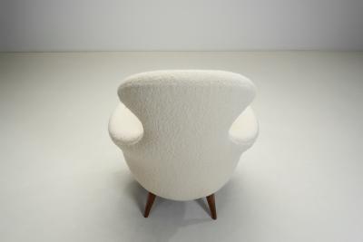 Kerstin H rlin Holmquist Stora Eva Armchairs by H rlin Holmquist for Nordiska Kompaniet Sweden 1950s