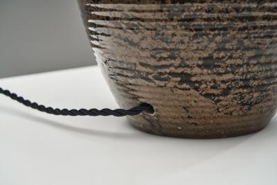 Kerttu Suvanto Vaajakallio Stoneware Table Lamp by Kerttu Suvanto Vaajakallio Finland ca 1930s