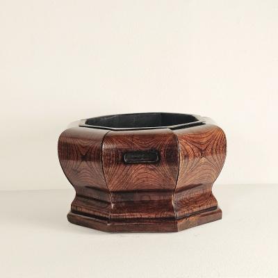 Keyaki Wood Japanese Hibachi Edo Period circa 1820