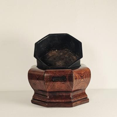 Keyaki Wood Japanese Hibachi Edo Period circa 1820