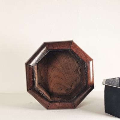 Keyaki Wood Japanese Hibachi Edo Period circa 1820