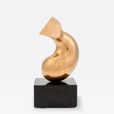 Kieff Antonio Grediaga ABSTRACT POLISHED BRONZE SCULPTURE BY ANTONIO GREDIAGA KIEFF