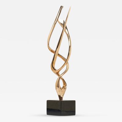 Kieff Antonio Grediaga NW 15 Abstract Bronze Sculpture by Kieff