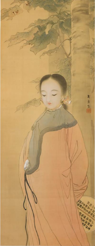 Kikuchi Keigetsu Chinese Beauty 1920s