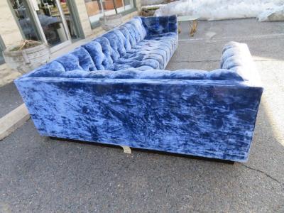 Kipp Stewart Directional Kipp Stewart Two Piece Tufted Sofa Sectional Mid Century Modern