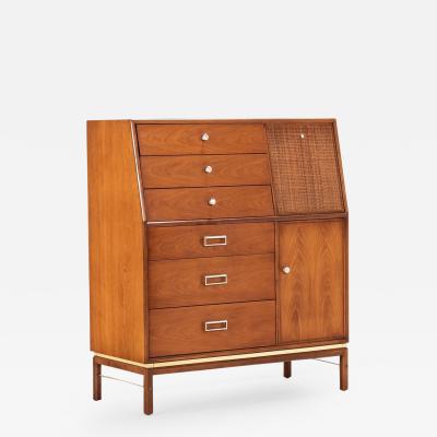 Kipp Stewart Drexel Sun Coast Collection Tall Gentlemens Dresser by Kipp Stewart c 1950s