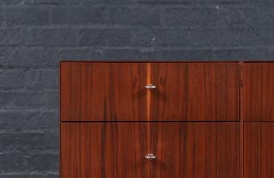 Kipp Stewart Kipp Stewart Rosewood Chrome Dresser for Directional