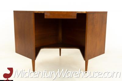 Kipp Stewart Kipp Stewart for American Design Foundation Mid Century Solid Cherry Corner Desk