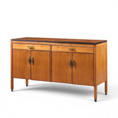 Kipp Stewart Kipp Stewart for Calvin Mid Century Ebonized Teak Credenza