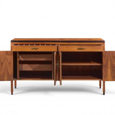 Kipp Stewart Kipp Stewart for Calvin Mid Century Ebonized Teak Credenza