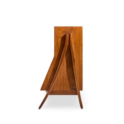 Kipp Stewart Kipp Stewart for Drexel Declaration Mid Century Walnut Bookcase Shelf