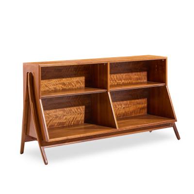 Kipp Stewart Kipp Stewart for Drexel Declaration Mid Century Walnut Bookcase Shelf