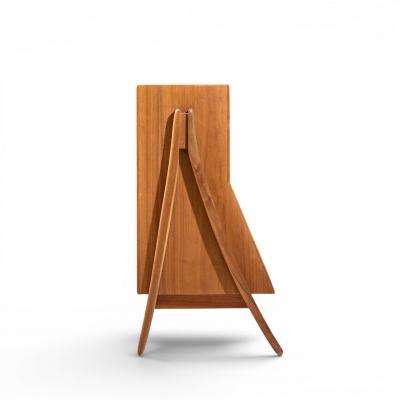 Kipp Stewart Kipp Stewart for Drexel Declaration Mid Century Walnut Bookcase Shelf