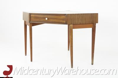 Kipp Stewart Kipp Stewart for Drexel Declaration Mid Century Walnut Corner Desk