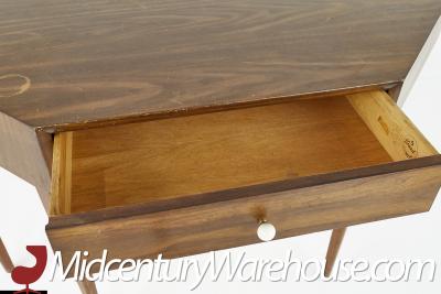 Kipp Stewart Kipp Stewart for Drexel Declaration Mid Century Walnut Corner Desk